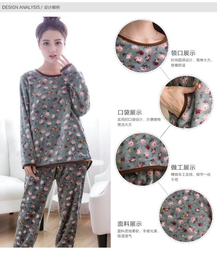Pyjama pour femme OTHER   à manches longues - Ref 2996503 Image 8
